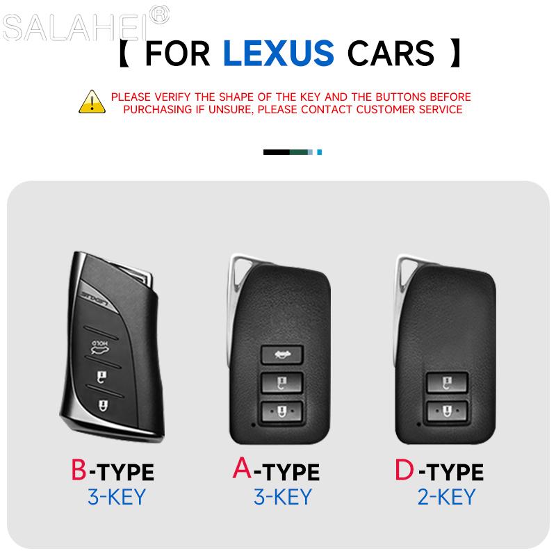 Leather Car Key Fob Cover Case Shell For Lexus Nx Is Rx Es Gx Lx Ls Ux Gs 200 260 300 350 Nx200 Nx300 Rx350 Es300 Auto Accessory
