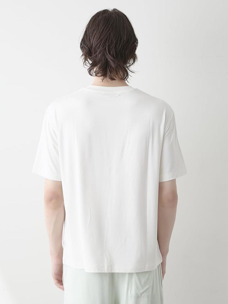 Gelato Pique HOMME Sunny Side Egg PHCT254931 OWHT L One-Point T-Shirt Men's