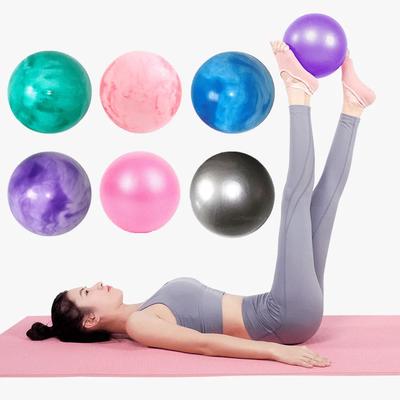25cm Yoga Topu Egzersiz Jimnastik Fitness Pilates Topu Denge Egzersizi Spor Salonu Fitness Yoga Çekirdek Topu İç Mekan Antrenman Ekipmanı