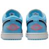 Air Jordan 1 Low Blue Chill Men Sneakers Sail Hot-Lava Blue-Void 553558-149