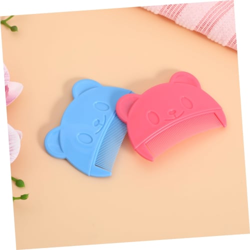 JOINPAYA 2-Piece Baby Comb, Cute Hair Comb, Baby Shampoo Brush, Toddler Comb, Baby Hair Brush, Fine Hair Comb, Toddler Hair Comb, Newborn Hair Brush,