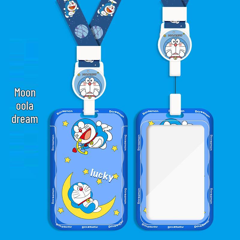 Retractable Lanyard ID Holder for Toddlers – Cute Student Card & Bus/Meal Pass Holder