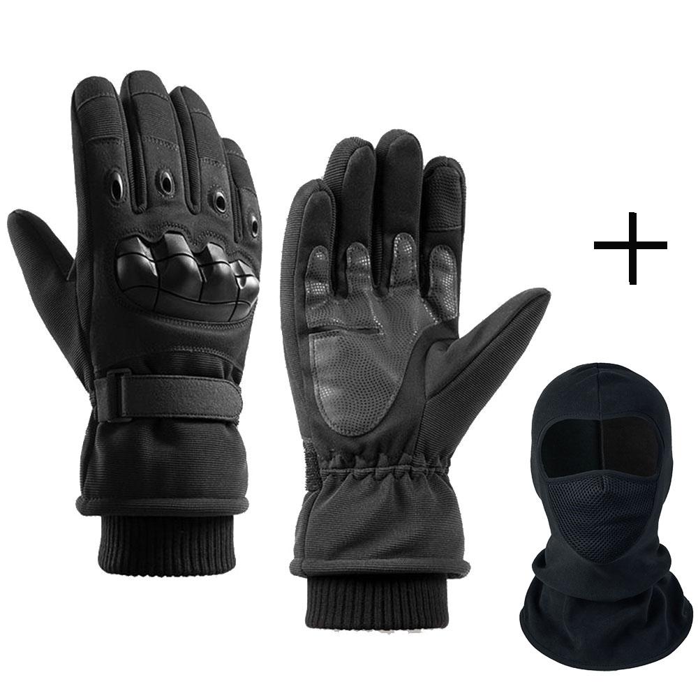 Motorcycle Gloves Winter Warm Windproof Outdoor Motorbike Riding Gloves Touch Screen Motocross Full Finger Racing Gloves M-2XL