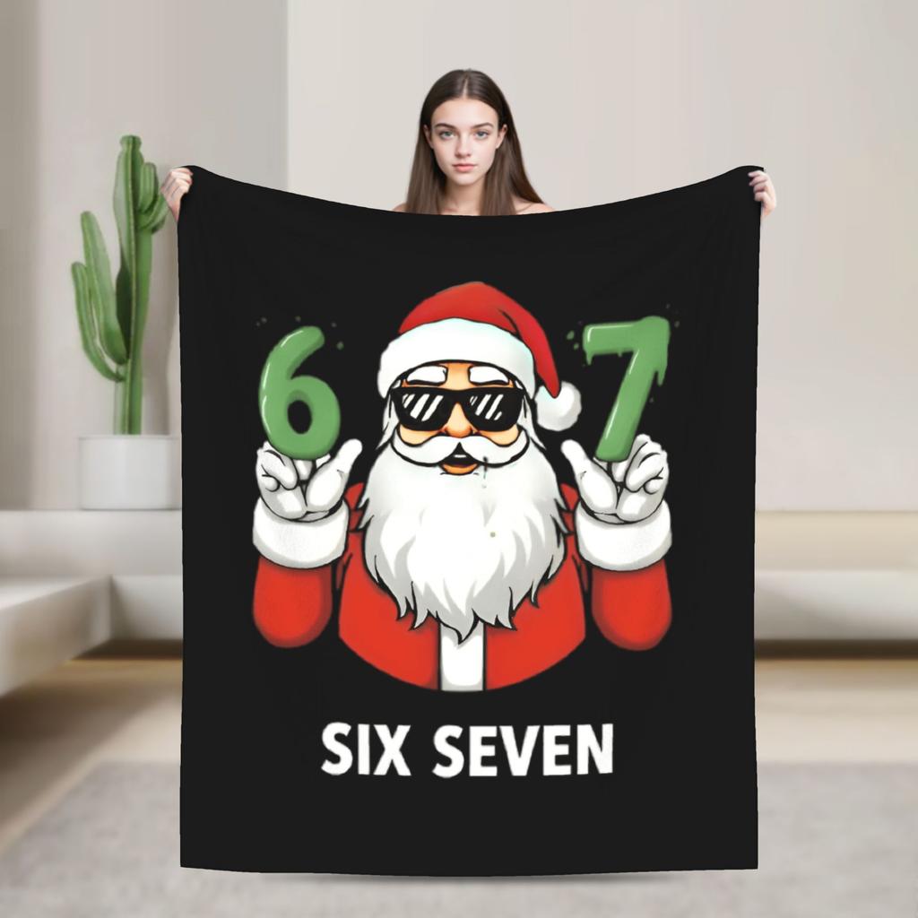 Do The Math 67 Meme Funny Six Seven Blanket Quality Warm Soft  Bedding Throws Winter Children Chair Sofa Bed Novelty Bedspread