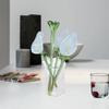 Artificial Flower Bouquet in Vase, Collectible Figurines for Home Decor Gifts