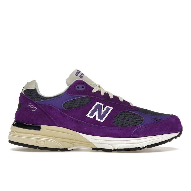 

New Balance Teddy Santis x 993 Made in USA Interstellar Men Sneakers Purple Dark-Mercury White U993PG 40.5