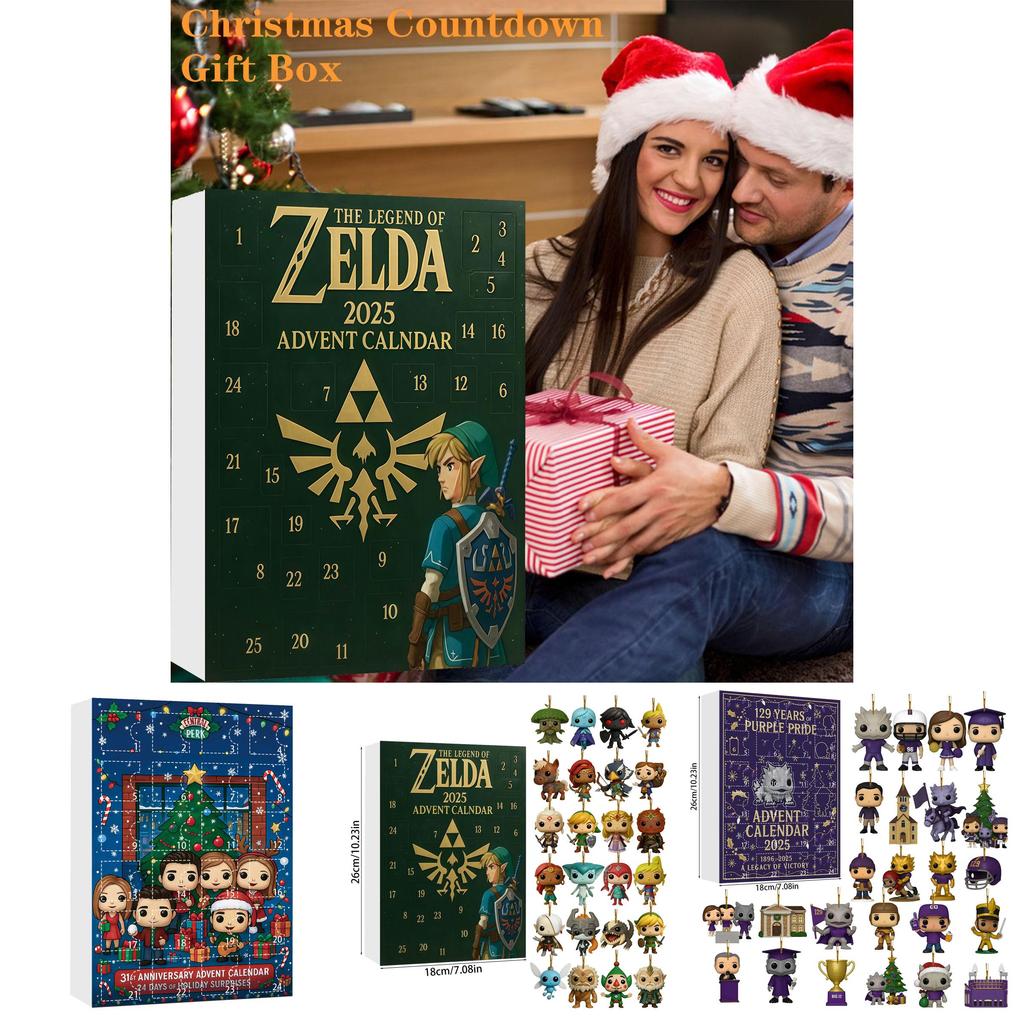 Stray Kids Weihnachts-Adventskalender mit 24 Acryl-Dekorationen zum Verschenken in der Weihnachtszeit