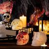 3D Skull Resin Molds, 2 Pack Skull Candle Molds, Silicone Skull Shape Handmade Candle Making Mould, DIY Craft Resin Mold