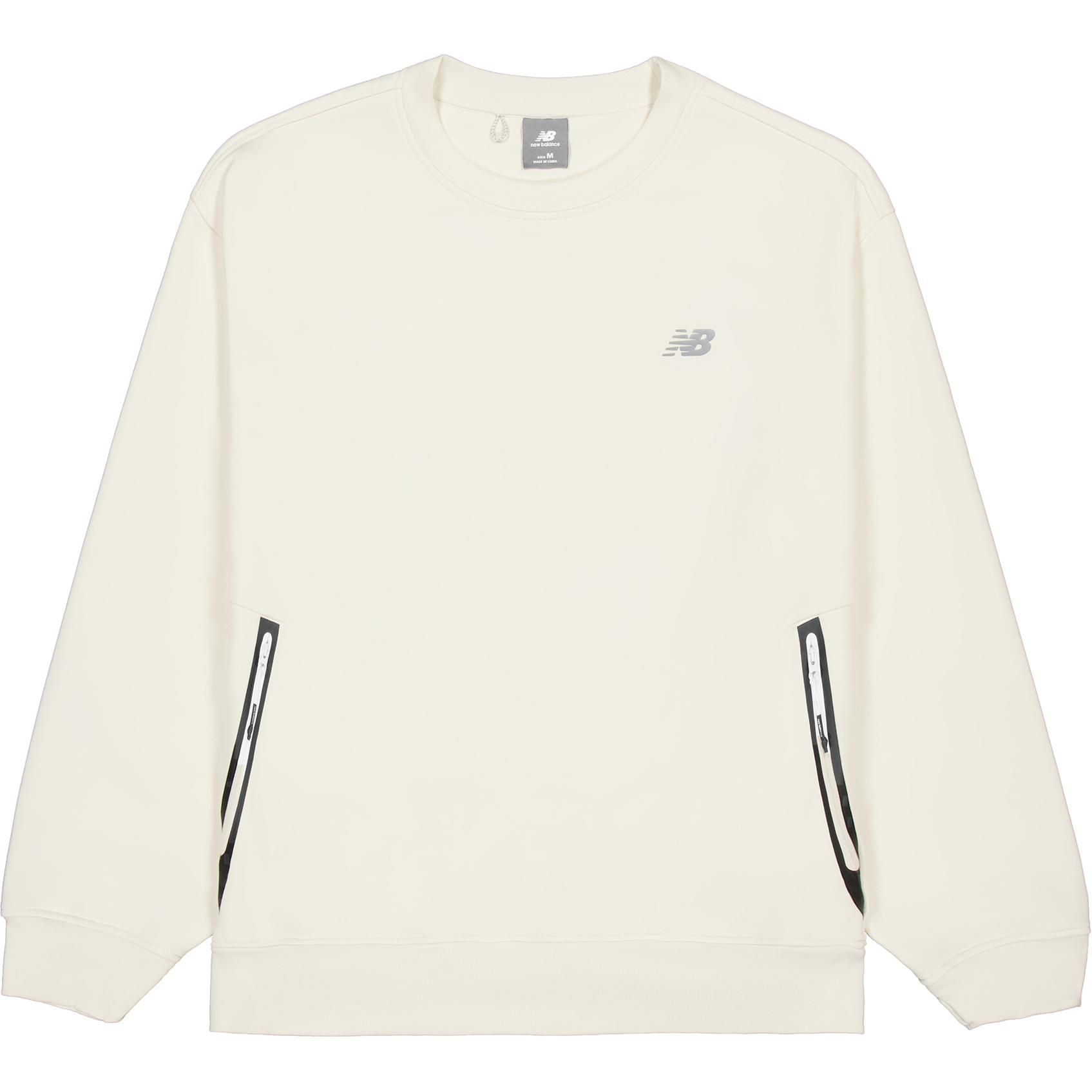 New Balance NB Sweatshirt Men s Ivory White NCE45141-IV L