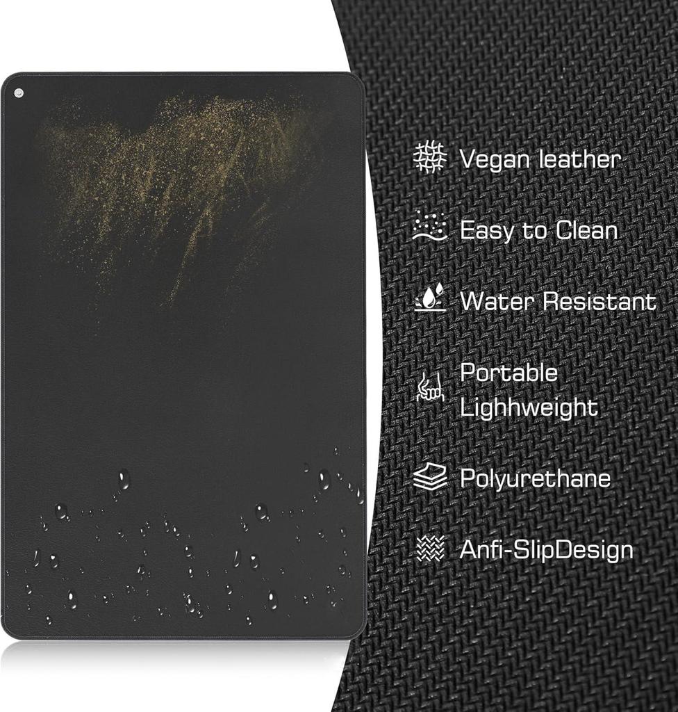 Erdungsmatte für Füße 3 mm verdickt Erdungs-Pad verbessert Schlaf Schmerzlinderung Entzündung reduziert Angst für die Arbeit