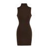 Trendy High-Waisted Sleeveless Dress: Elastic Waist, Elegant, Hip-Hugging Skirt - Early Spring 2026 Style for Women