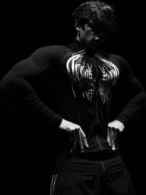 Breathedivinity 2025 Men's Quick-Dry Compression Tights & Zipper Training Jacket