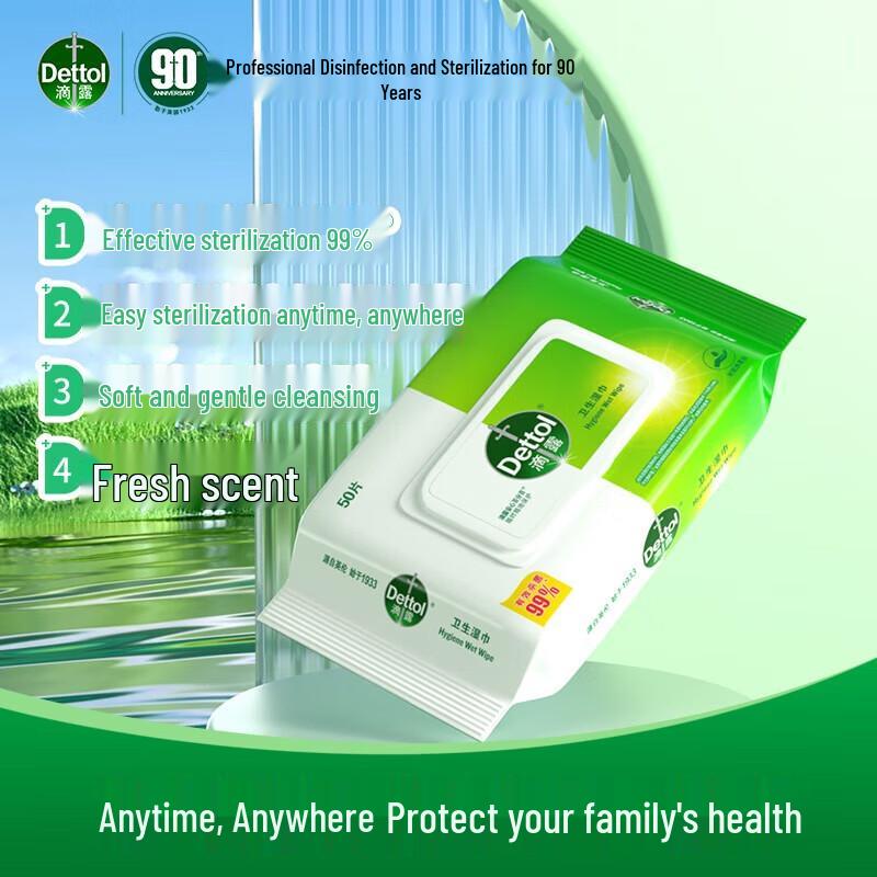 Dettol Disinfectant Wet Wipes