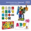 Power Rangers Alphabet & Number Transforming Robot Building Blocks Toy Set for Kids