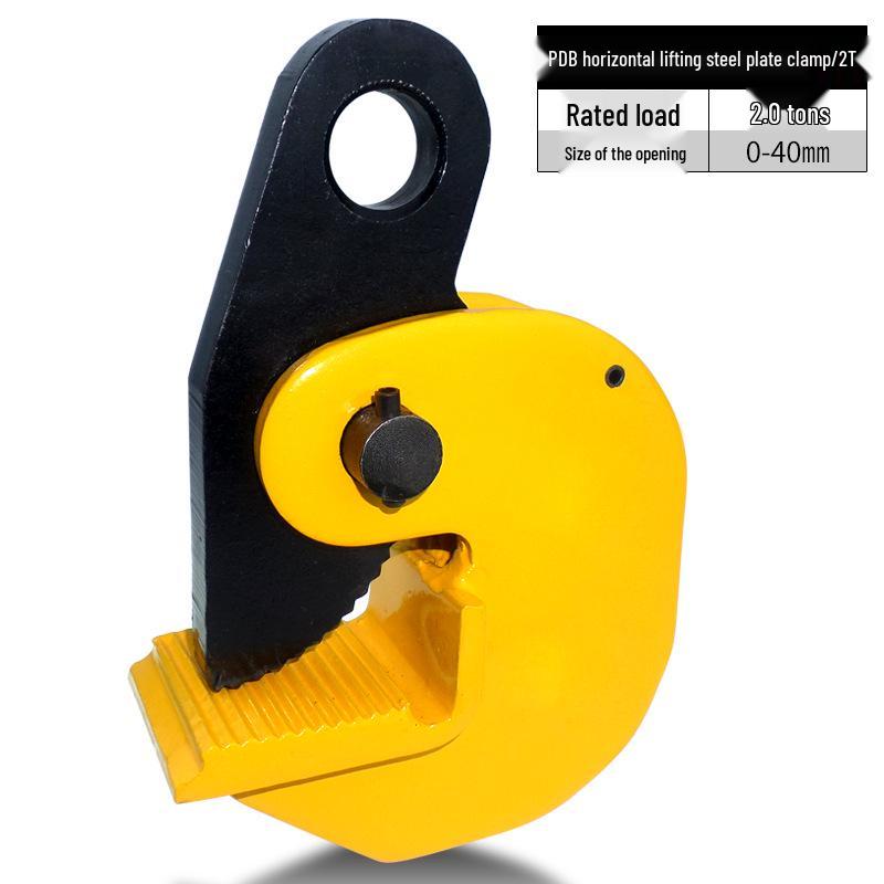 Jinyou L-Shaped Vertical & Horizontal Steel Plate Lifting Clamp and Turning Hook