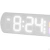 Digital Alarm Clock Electronic Desktop Silent Adjustable Brightness Multifunctional Table