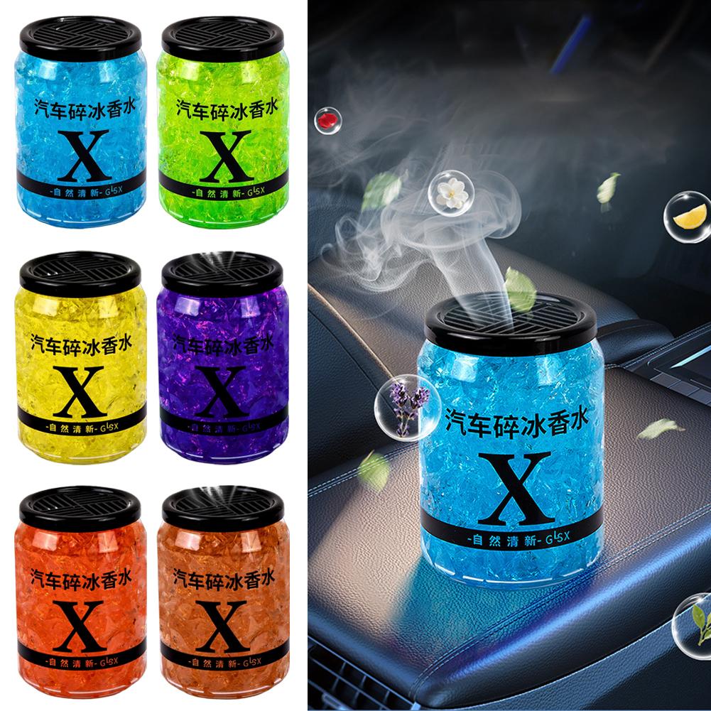 Car Ice Cream Solid Air Freshener Natural Plant Fragrance Perfume Long-Lasting Auto Aromatherapy For Auto Interior Decoration