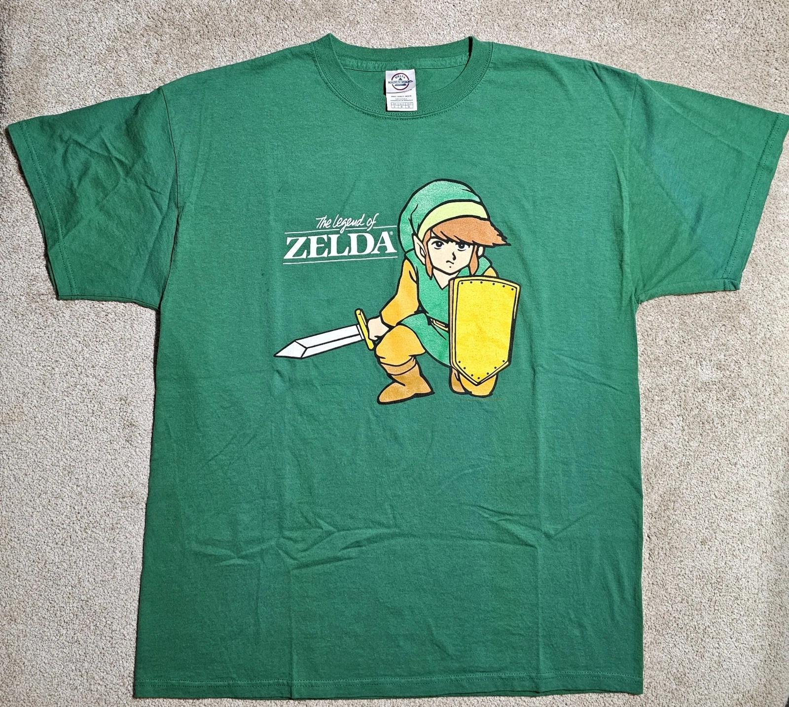 

Vintage Y2k Legend Of Zelda Delta T-shirt Mens L 2003 Gamer Rave Core Gamestop L