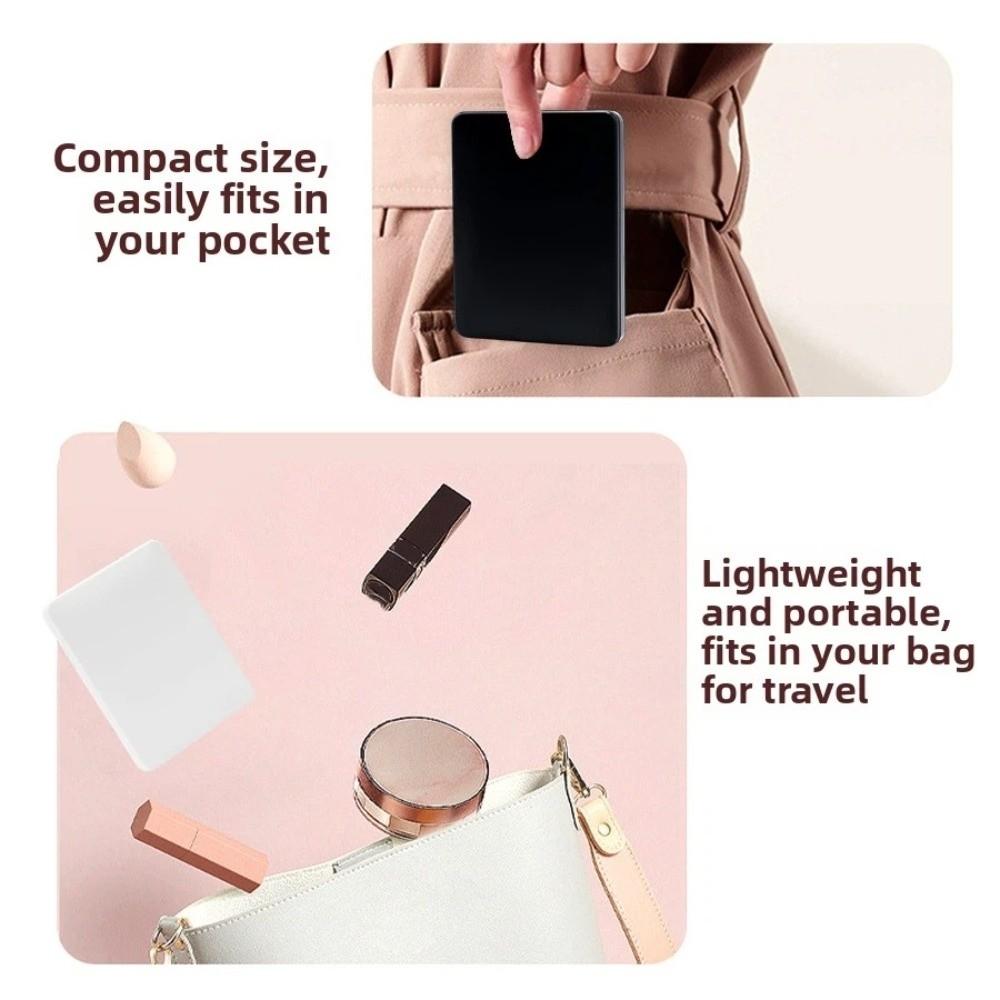 3 Color Dimmable LED Makeup Mirror Bedroom Dressing Mirror  for Handheld,Tabletop&Travel
