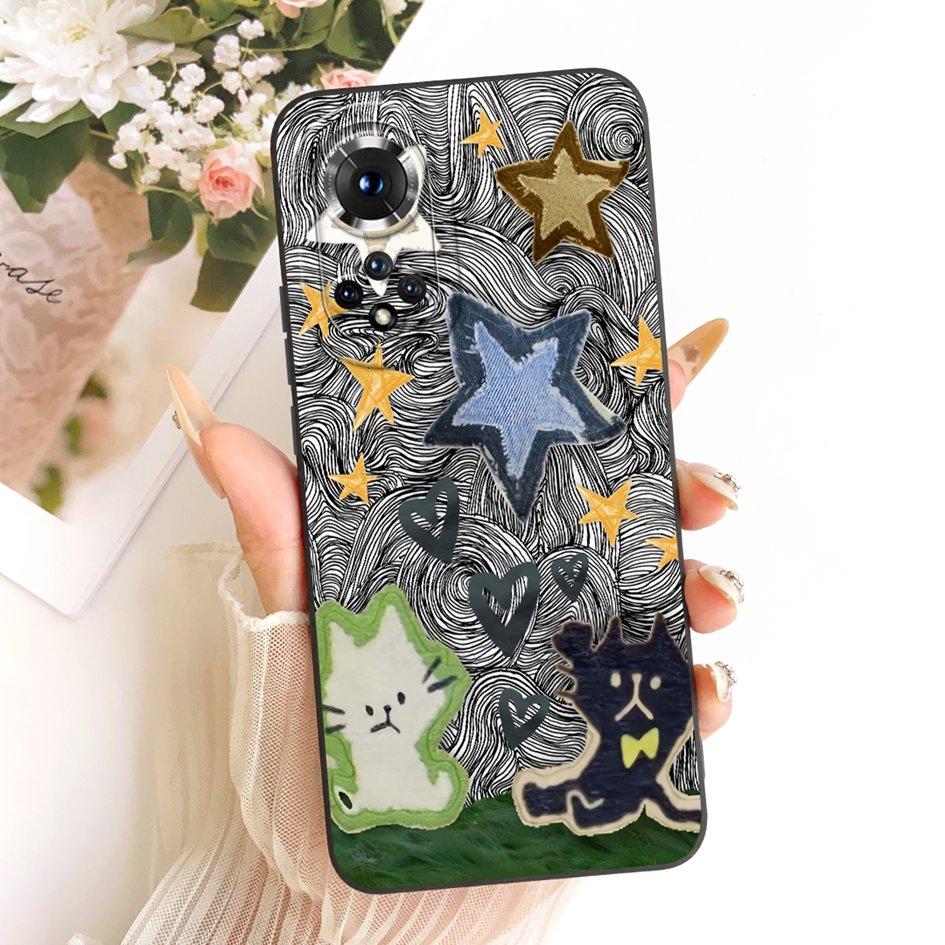 For Huawei Nova 9 Case Popular Flower Cover Soft Liquid Silicone Shockproof TPU Bumper For Huawei Nova 9 Pro Nova9 NAM-LX9 Shell