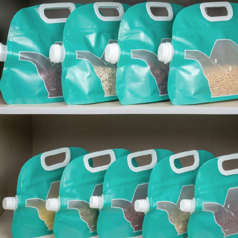 1Pcs Insect-Proof Rice Storage Bag Household Airtight Multifunctional Sealed Container For Rice Flour Kitchen Pantry Organizer