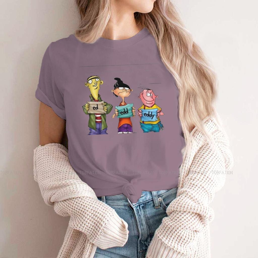 In Prison Casual Tshirt Ed Edd N Eddy The Misedventures Style Streetwear Comfortable T Shirt Female Short Sleeve Special