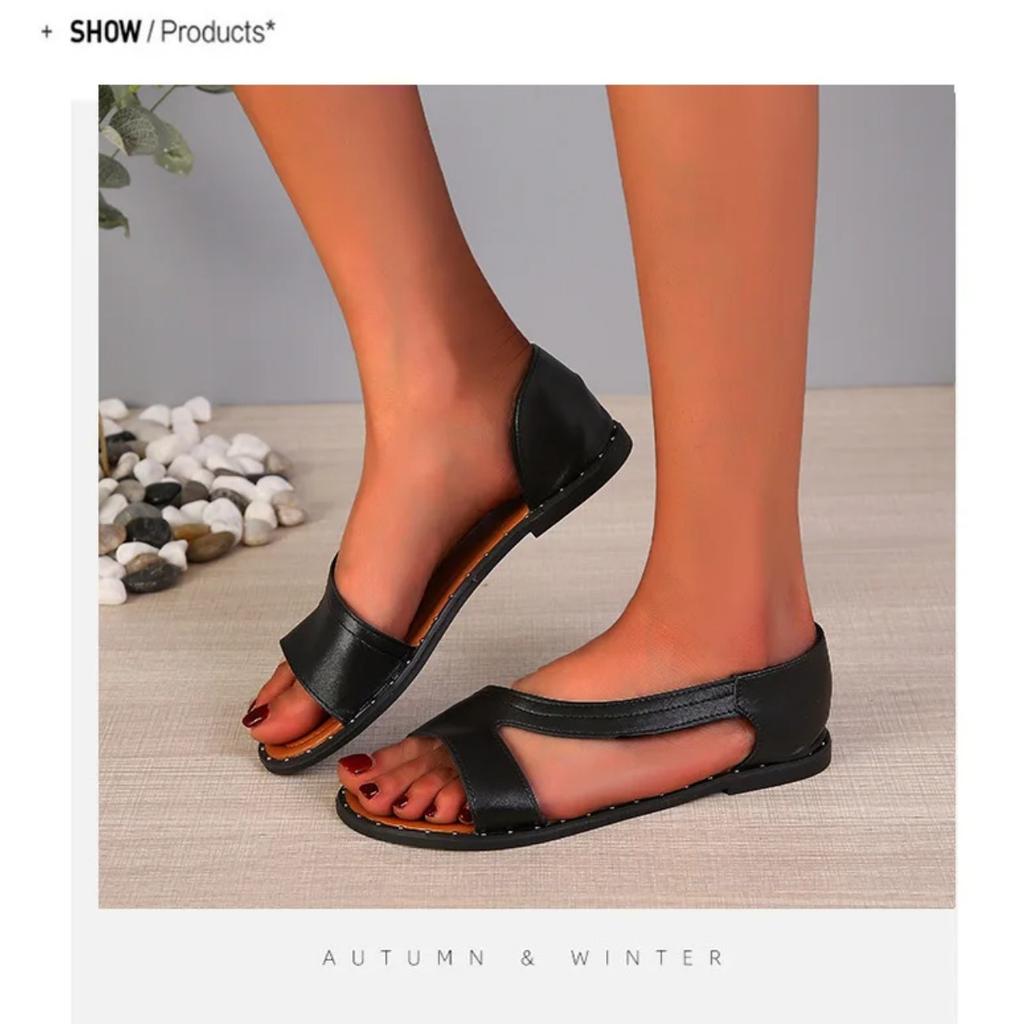 2025 New Sandals Women's Flat Casual Shoes Women's Flip-flops Fashion Comfortable Outdoor Women's Shoes Zapatos De Mujer