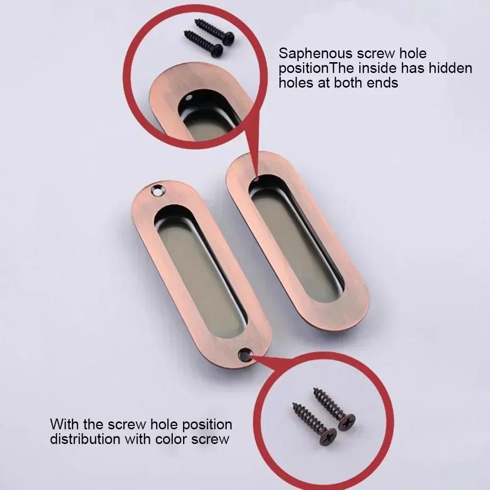 Χερούλι Συρόμενης Πόρτας Ενσωματωμένο Κρυφό Πόμολο Πόρτας Ανοξείδωτο Χερούλι Συρταριού Ντουλαπιού Κούμπωμα Κουζίνας Συρόμενη Πόρτα Τράβηγμα