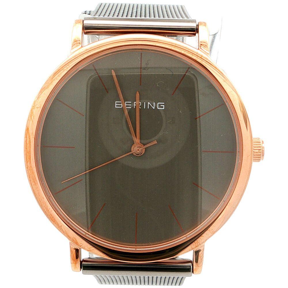 Used BERING Classic quartz watch SS/stainless steel-55.7g 13436-309 Pink gold [] [S] [Ladies] 617271 [Used]
