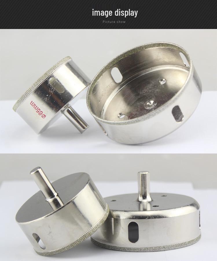 Multifunctional Glass & Tile Drill Bit Set for Range Hood Installation