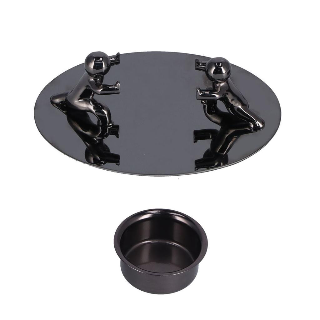Candlestick Holder Stainless Steel Candle Holder Romantic Candle Stand Candlestick Ornament for