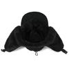 [Clape] Winter Aviator Hat with Ear Flaps – Windproof Pilot Cap for Men & Women, Warm Russian Trapper Hat for Ski, Cycling, Hiking, (Black, PL2505)