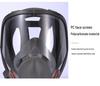 6800 Large Facepiece Gas Mask: Anti-Toxic Protection for Spray Painting, Chemical Industry, Pesticide Application, Wide Field of View Dust Defense.