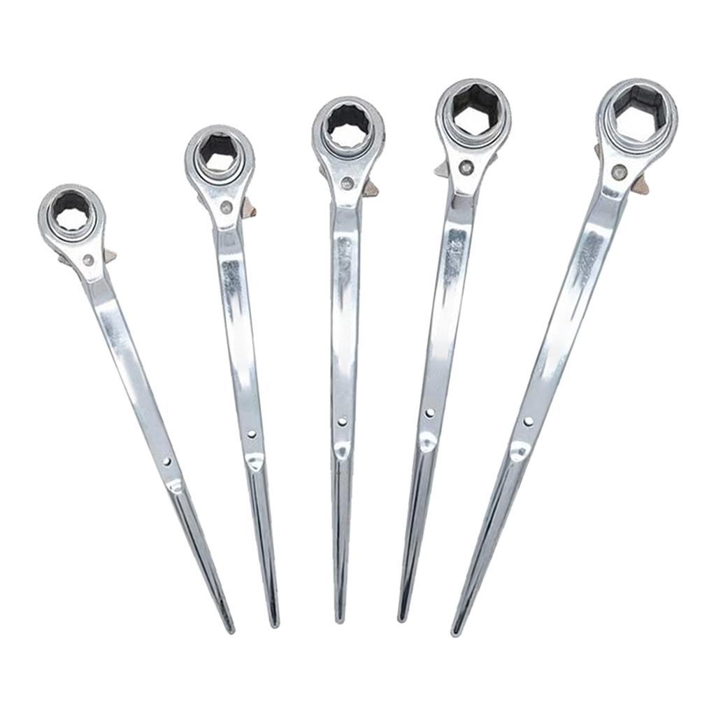 Wrench Ratchet Wrench 17-19mm 18-21mm 19-22mm Podger Spanner Ratchet Wrench Wrench 21-22mm Electrophoresis End Socket
