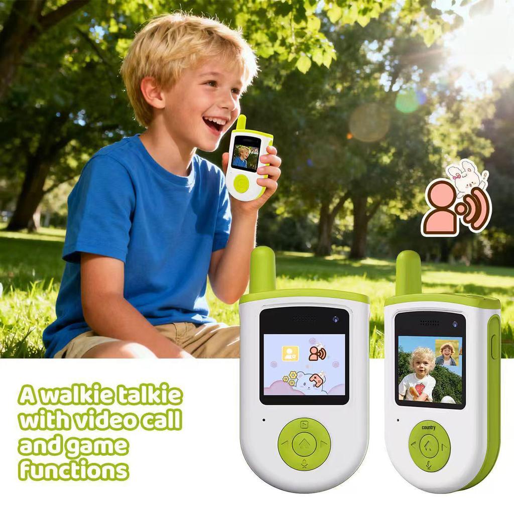 Long-Range Children's Walkie-Talkie with Video Call for Parent-Child Interaction