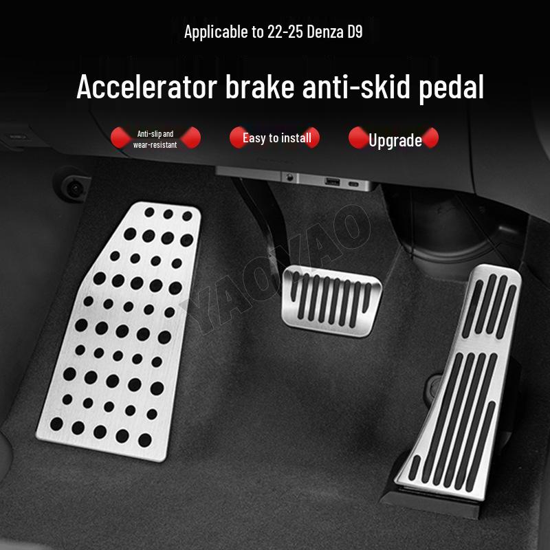 Protiskluzové pedály z hliníkové slitiny pro Denza D9 2022-2025