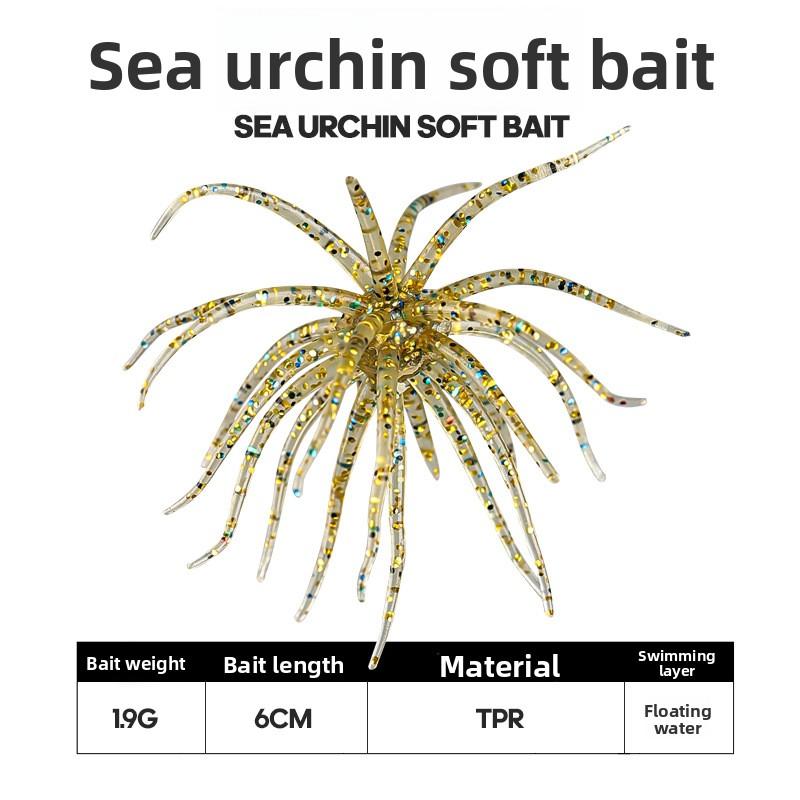 

Sea Fishing Floating BionicTPEFake bait12Only5cm1.9gLure Soft Bait Black Pit Wild Fishing Water Bladder Ball Bait 5cm1.9g