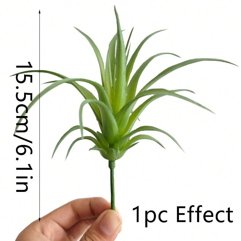 

Искусственные растения Суккуленты Аэрофиты Лист ананаса Головки цветов Маленькие украшения для дома