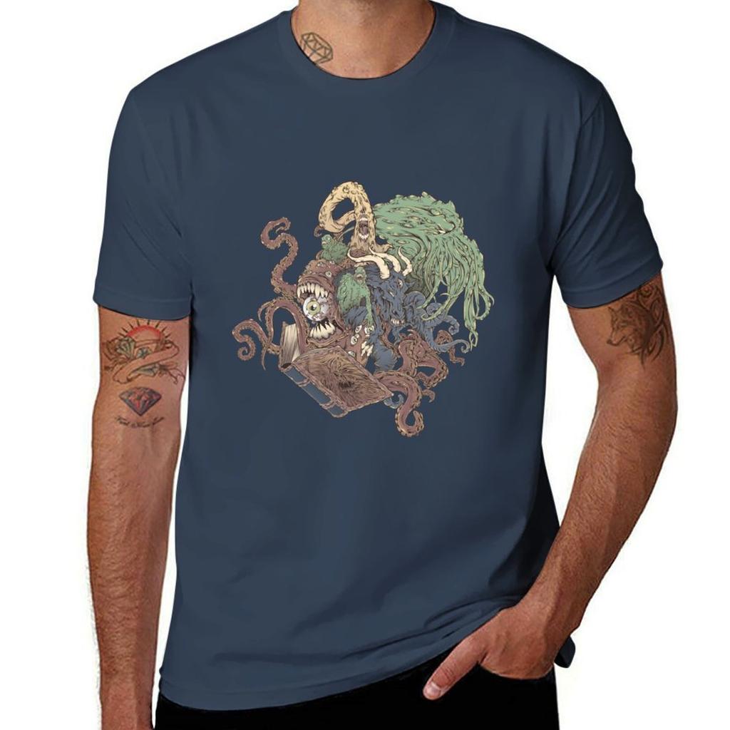 Horror Compendium Tshirt Large Size Breathable Tee Tshirt