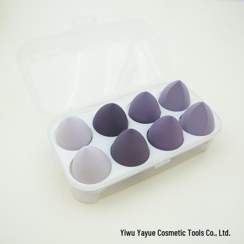 Super Soft Beauty Sponge Makeup Egg Set - Non-Absorbing Puff Cushion