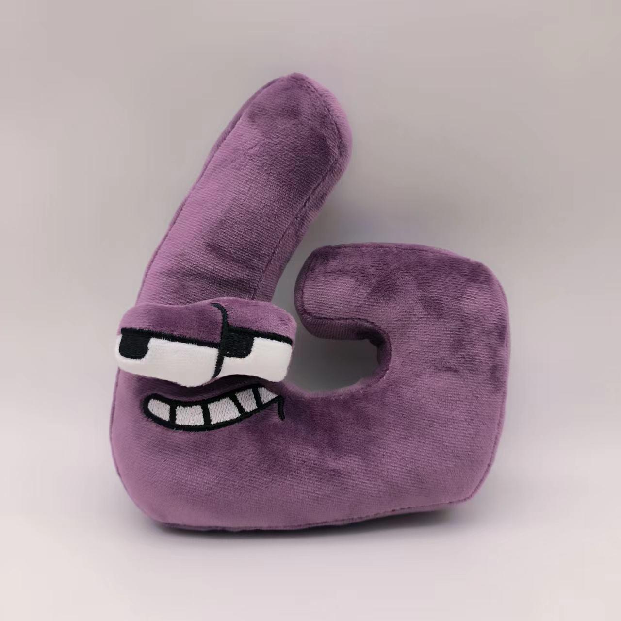 

Плюшевая кукла Буква и Число из AlphabetLore: Детская развивающая игрушка 16-22 CM