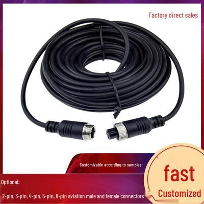 Car-Mounted Aviation Cable, Rearview Audio/Video Connection Cable, M16 Monitoring Video Cable.