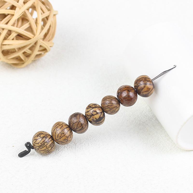 Large Silver Line Bodhi Seed Beads 9/10MM - Raw DIY Buddhist & Literary Accessories, New Chinese Style.