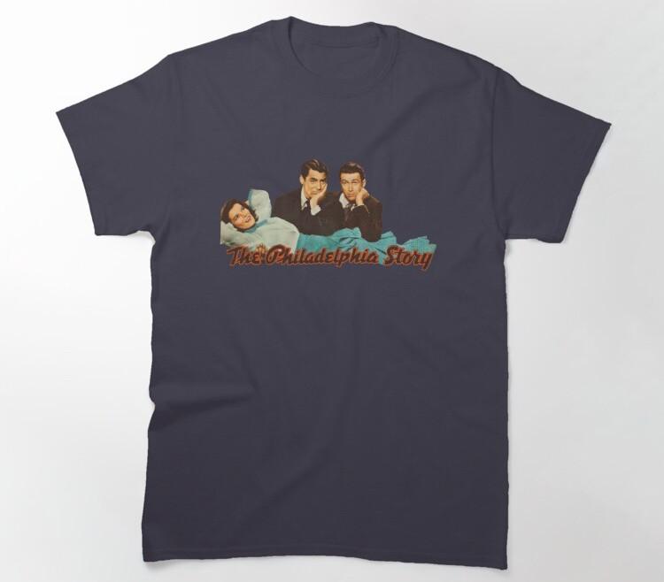 Vintage The Philadelphia Story TShirt Cary Grant Katharine Hepburn James Stewart Unisex T-Shirt XXL