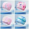 Cartoon-Druck Badekappe Polyester Kinder Badekappe Bequeme Badekappe Jungen