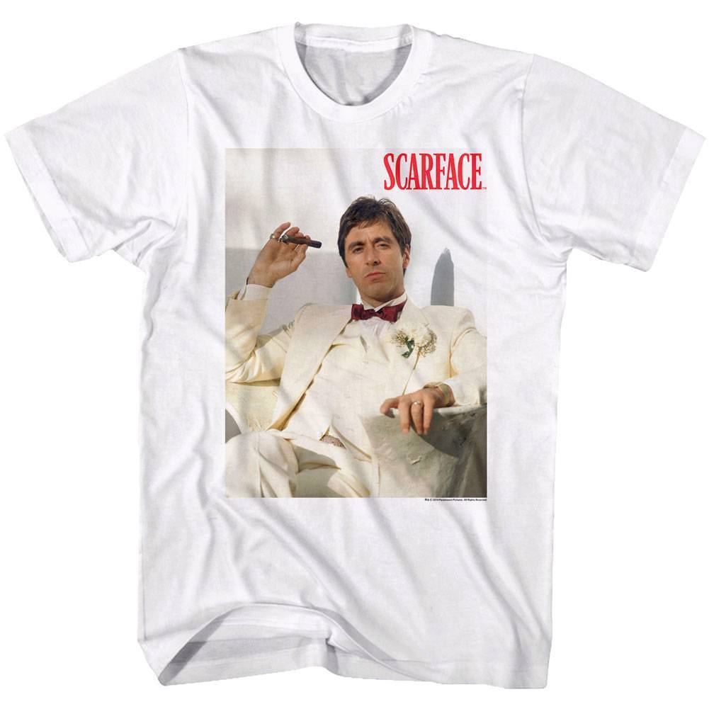 Scarface White Tux Men T Shirt S