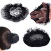 Ladies Solid Plan Black Hair Bun Cover Snood Net Ballet Women Dance Skating