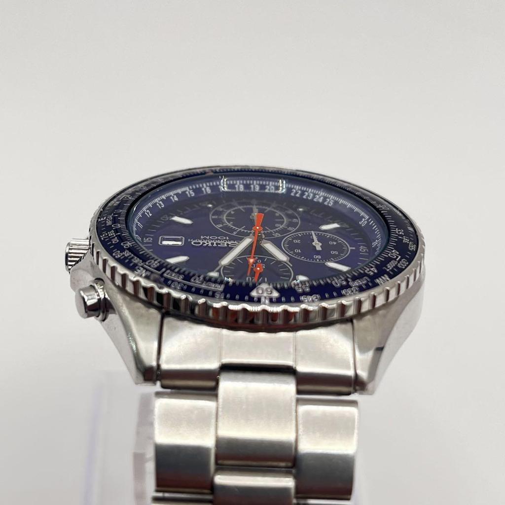 [USED] SEIKO Chronograph 7T92-0CF0 Working Blue