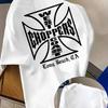 Herren West Coast Choppers Grafik-T-Shirt mit Buchstabenprint Vintage Cool