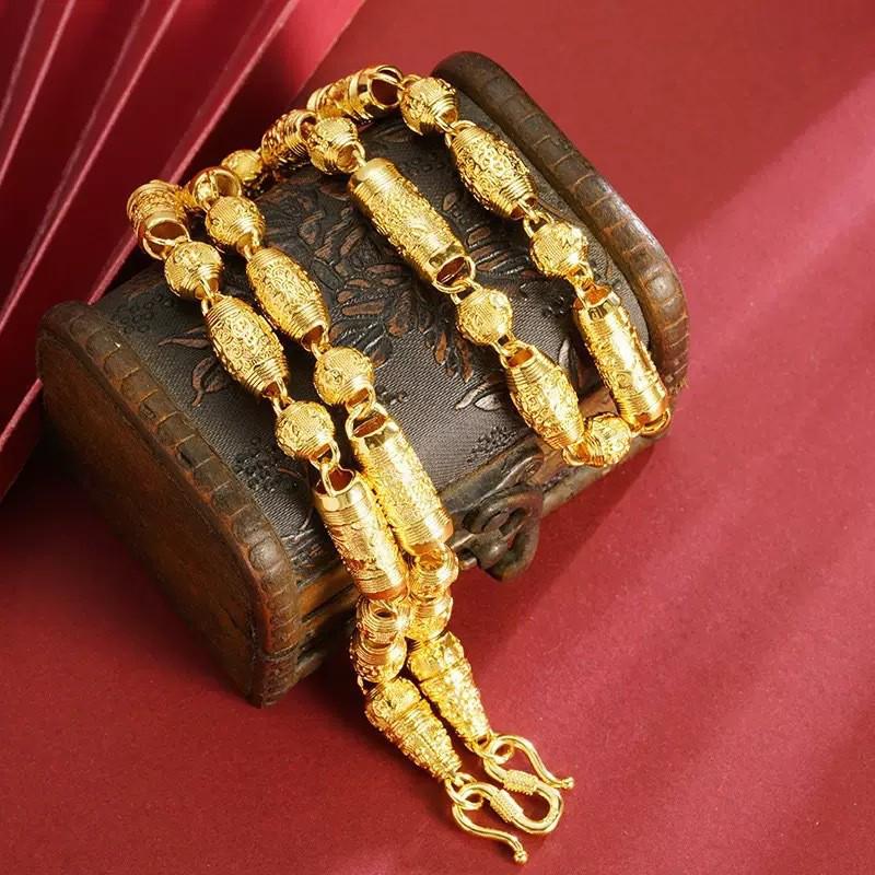 Мужское ожерелье Seiko с иероглифом Фу – Легкая роскошь, Смелый дизайн, Долговечное сохранение цвета